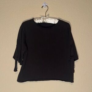 Zara Dark Heather Grey Short Sleeve Women's Tee